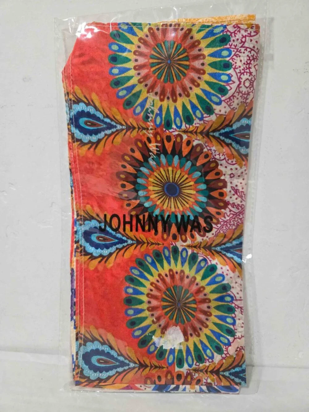 Johnny Was 100% Silk Scarf